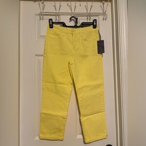 NYDJ Women’s Capri Jeans with Rhinestones